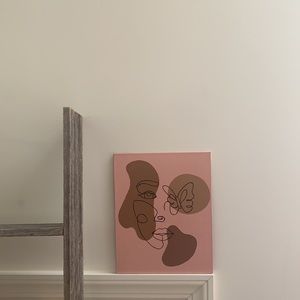 Feminine Face Art Piece 🎨